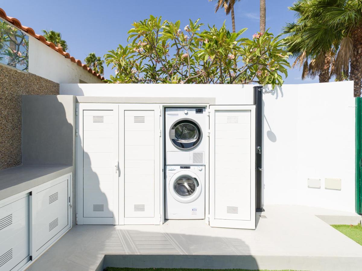 Aquarium Bungalow Private Jacuzzi, 3 Bedrooms, Ac And Bikes Maspalomas  Exteriör bild