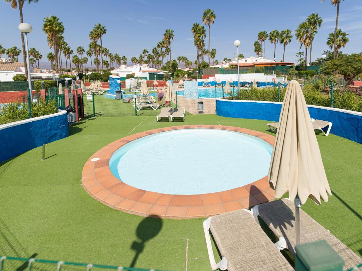 Aquarium Bungalow Private Jacuzzi, 3 Bedrooms, Ac And Bikes Maspalomas  Exteriör bild